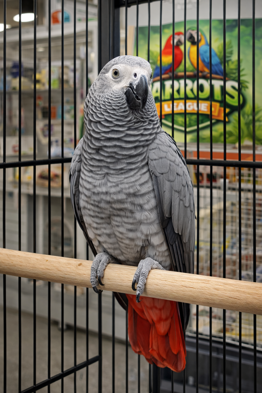 African Grey Parrot - Female